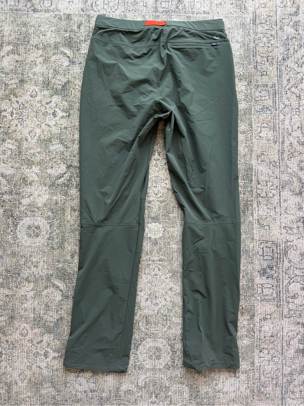 Marmot Men’s Mountain Pants Outdoor Olive Green Hiking Gorpcore Size 32 - Picture 7 of 8